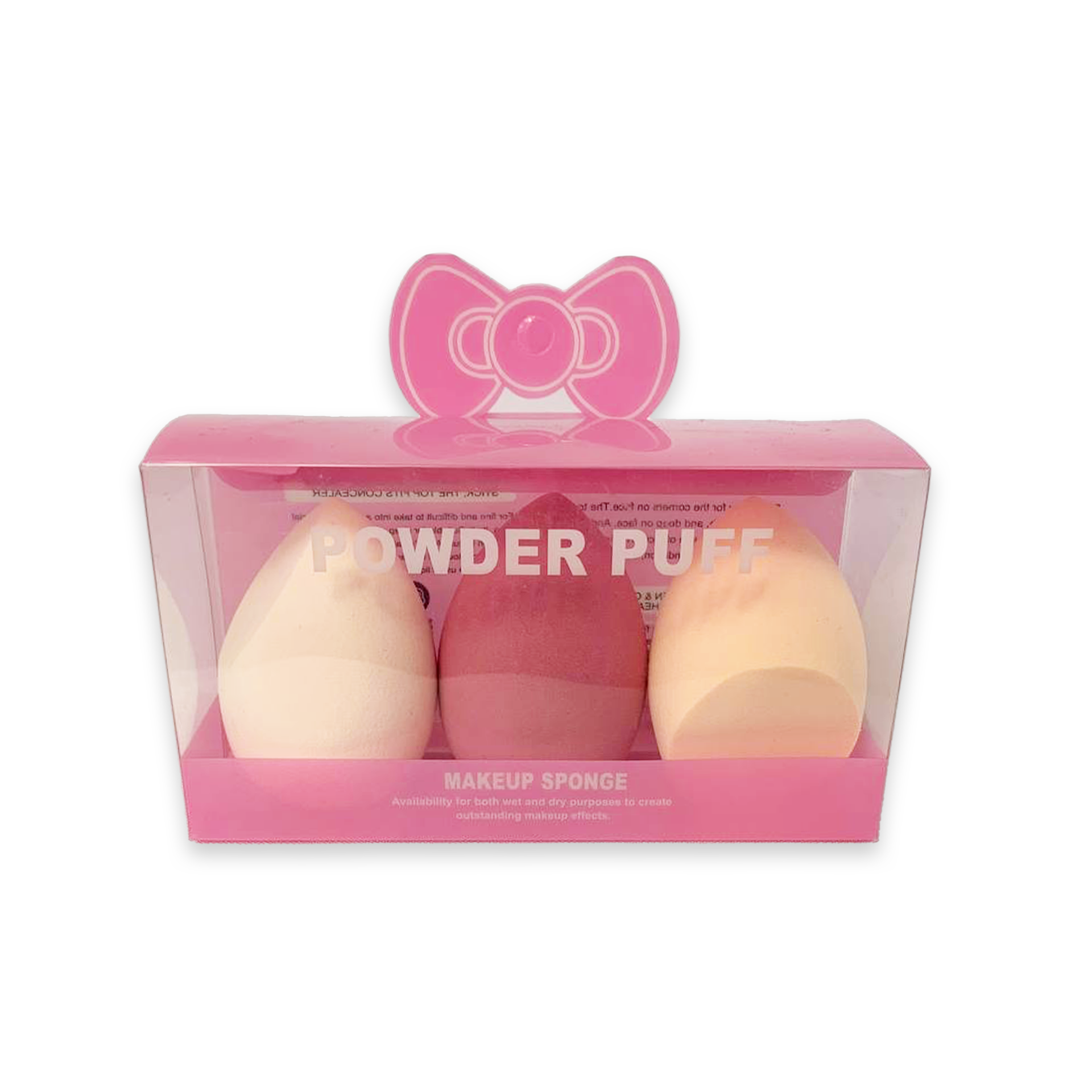 Make-Up Powder Puff Kit X3 – TYBERRYbio