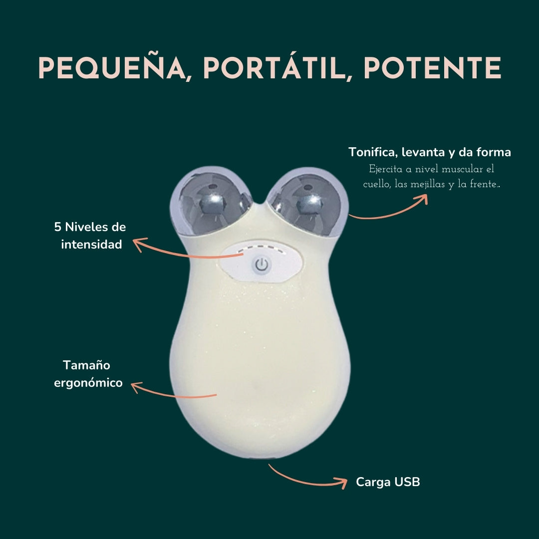 Mini Masajeador Facial de Microcorriente