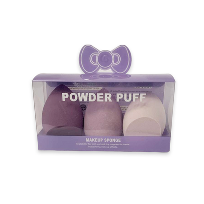 Make-Up Powder Puff Kit X3