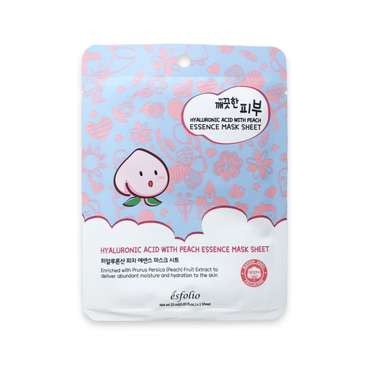 Sheet Mask Hyaluronic Acid & Peach Essence